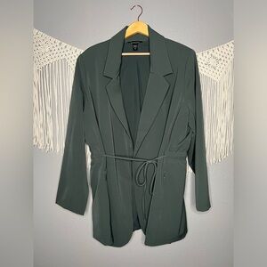 Athleta Endless Blacker Jacket in Sage Green Women's Size 22